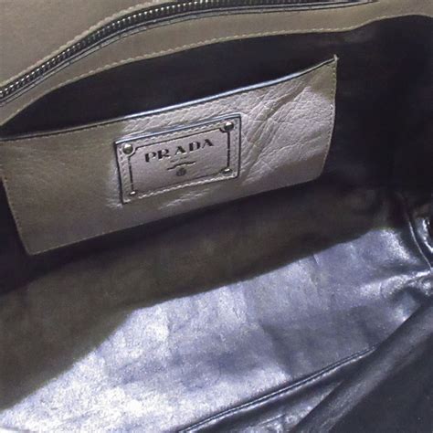 prada glace zippers tote